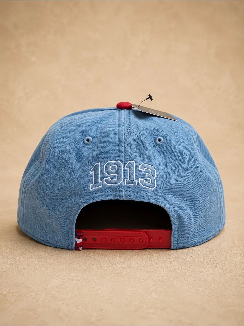 FANINK USA Soccer Snapback Hat Blue Red Vintage 1913 New With Tags